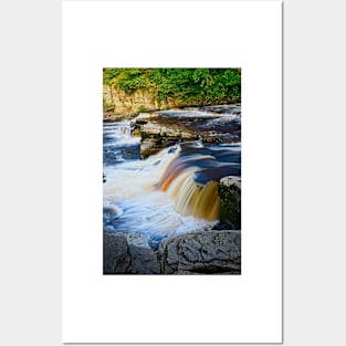 River Swale Falls at Richmond North Yorkshire Posters and Art